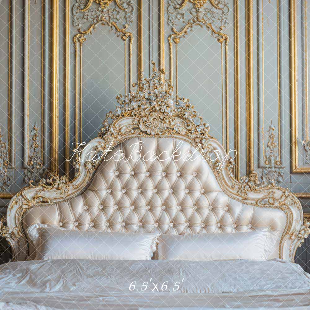 Kate Style européen Luxe Mur rétro Tête de lit Toile de fond conçue par Emetselch - Kate Backdrop FR