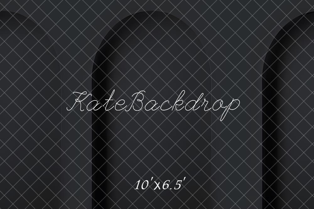 Kate Simple Noir Arche Toile de fond conçue par Kate Image - Kate Backdrop FR