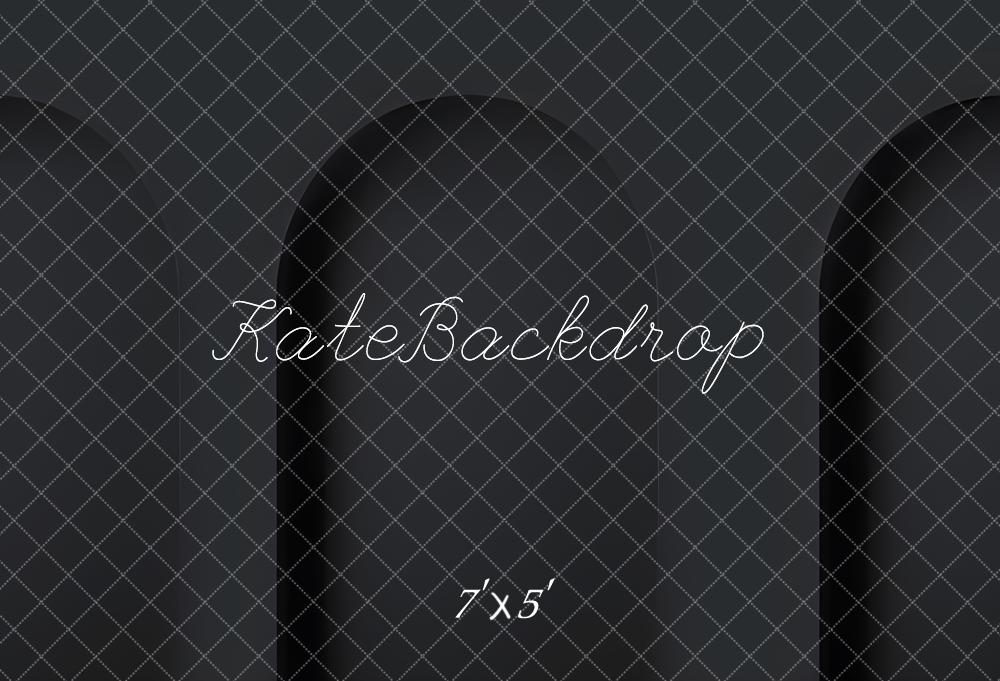 Kate Simple Noir Arche Toile de fond conçue par Kate Image - Kate Backdrop FR