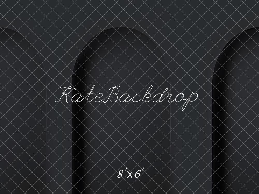 Kate Simple Noir Arche Toile de fond conçue par Kate Image - Kate Backdrop FR