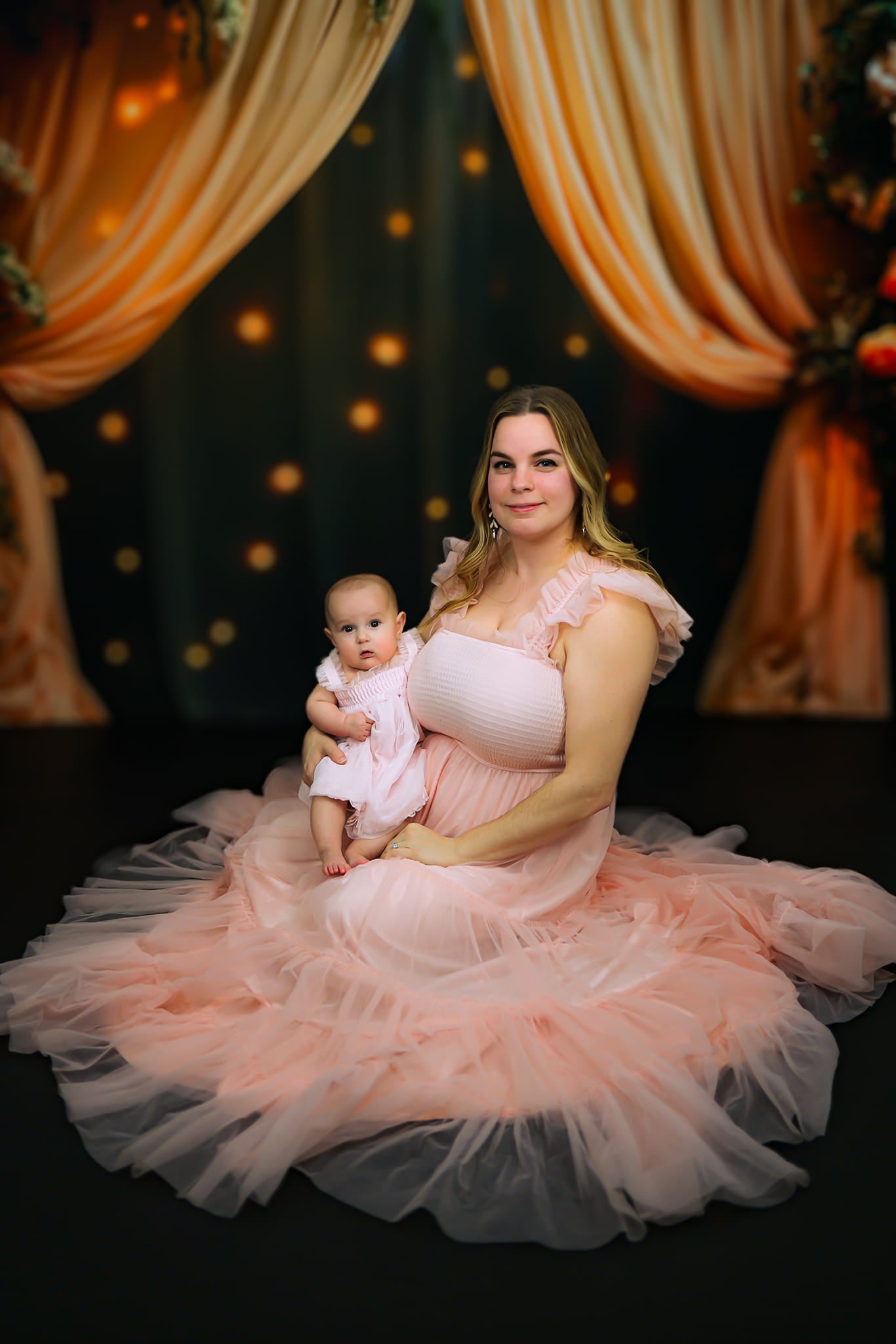 Kate Printemps Fleur Rideau Guirlandes lumineuses Toile de fond conçue par Emetselch - Kate Backdrop FR