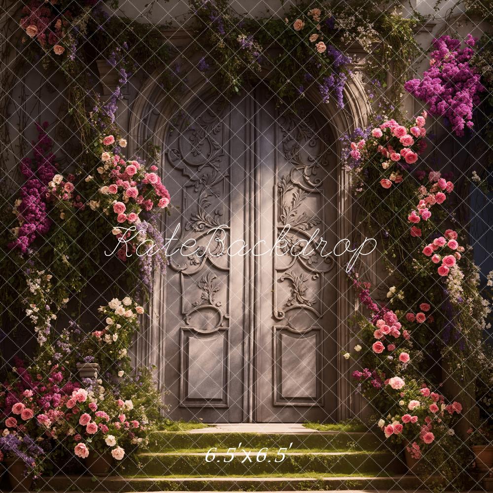 Kate Printemps Fleurs Arc en métal Toile de fond conçue par Emetselch - Kate Backdrop FR