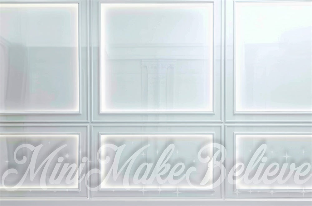 Kate Intérieur Mur éclairé Blanc Toile de fond conçue par Mini MakeBelieve - Kate Backdrop FR