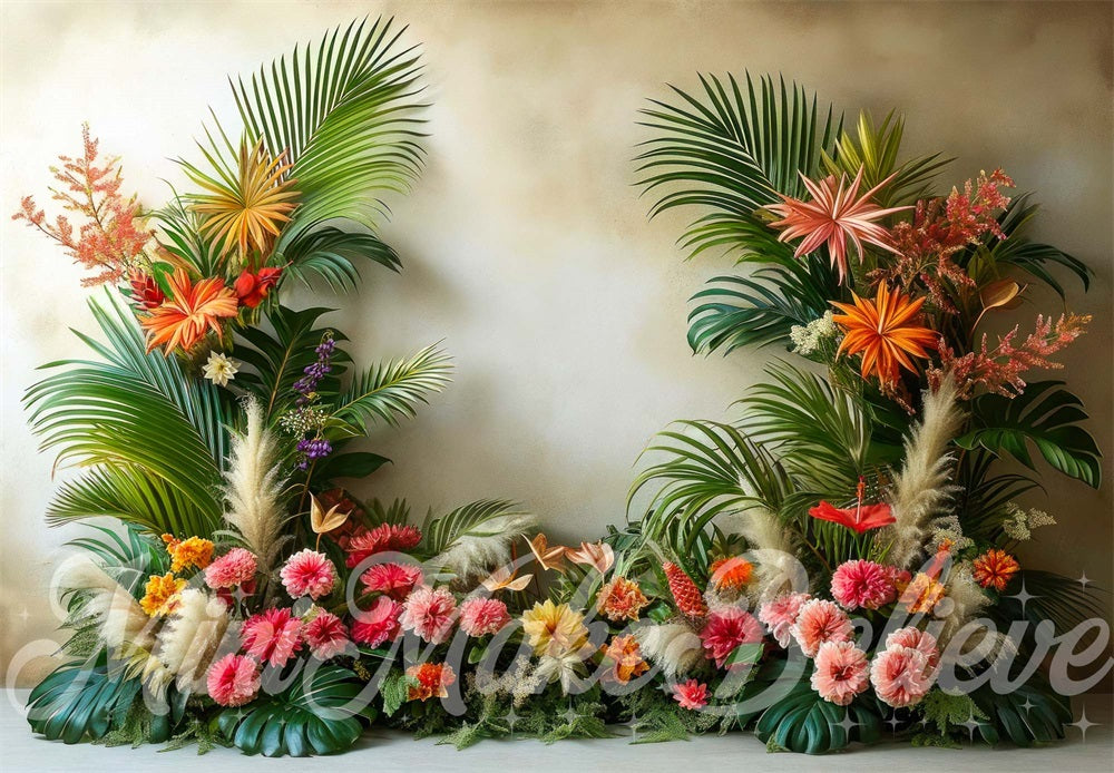 Kate Été Beaux-Arts Arche Florale Toile de fond conçue par Mini MakeBelieve - Kate Backdrop FR