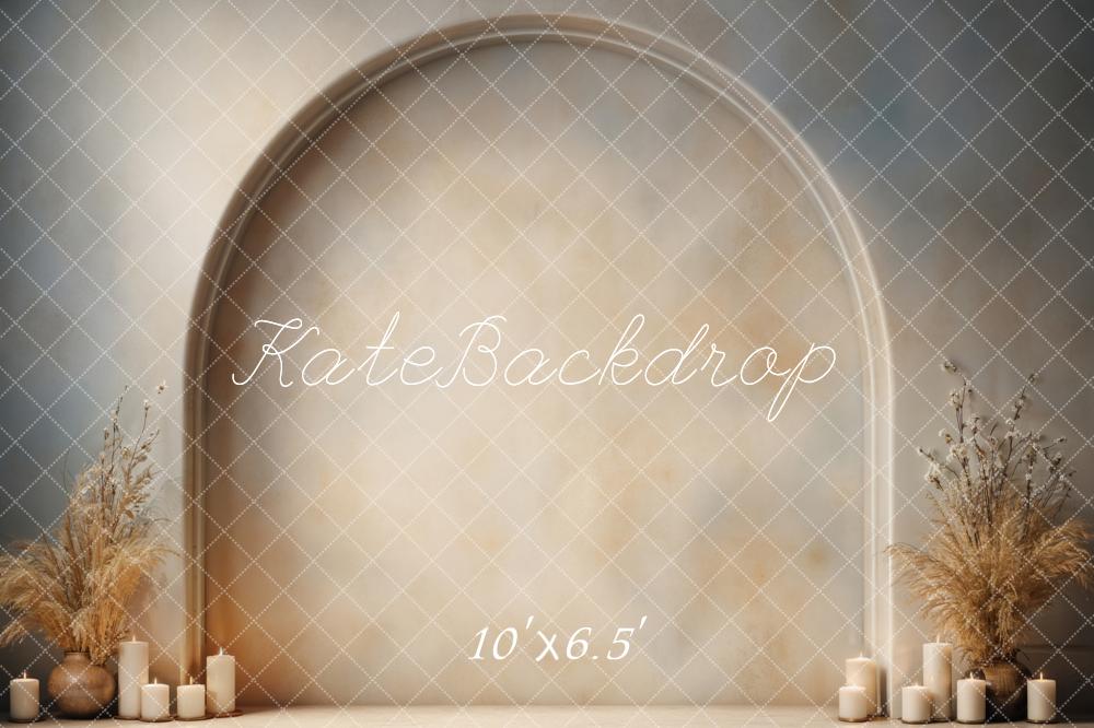 Kate Style moderne Bougies Mur en arc Toile de fond conçue par Emetselch - Kate Backdrop FR