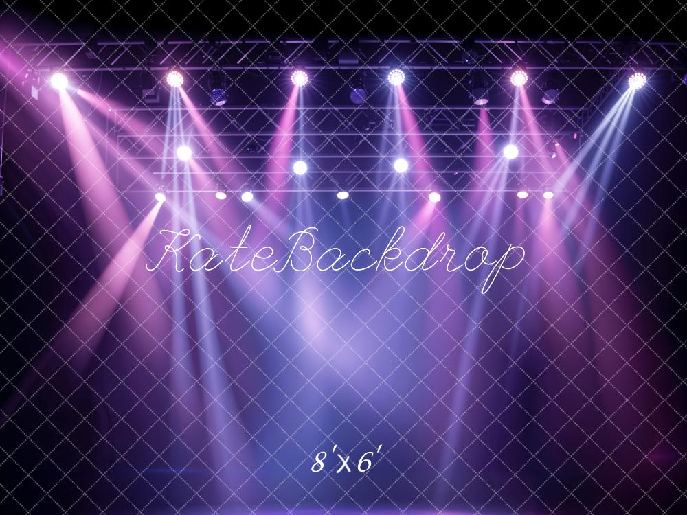 Kate Violet Sombre Scène Lumière Toile de fond conçue par Emetselch - Kate Backdrop FR