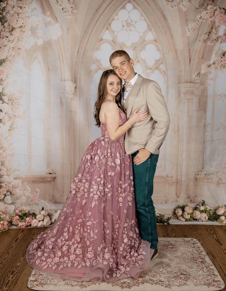 Kate Printemps Blanc Fleurs Fenêtre Mariage Toile de fond conçue par Emetselch - Kate Backdrop FR