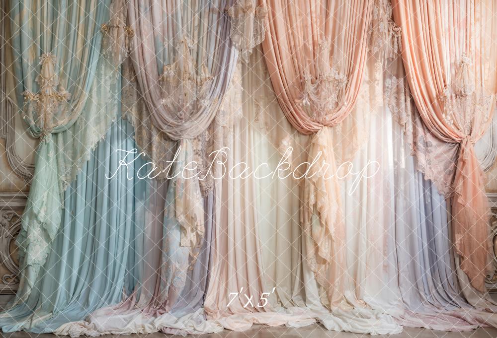 Kate Coloré Rideaux Doux Fête des mères Toile de fond conçue par Emetselch - Kate Backdrop FR