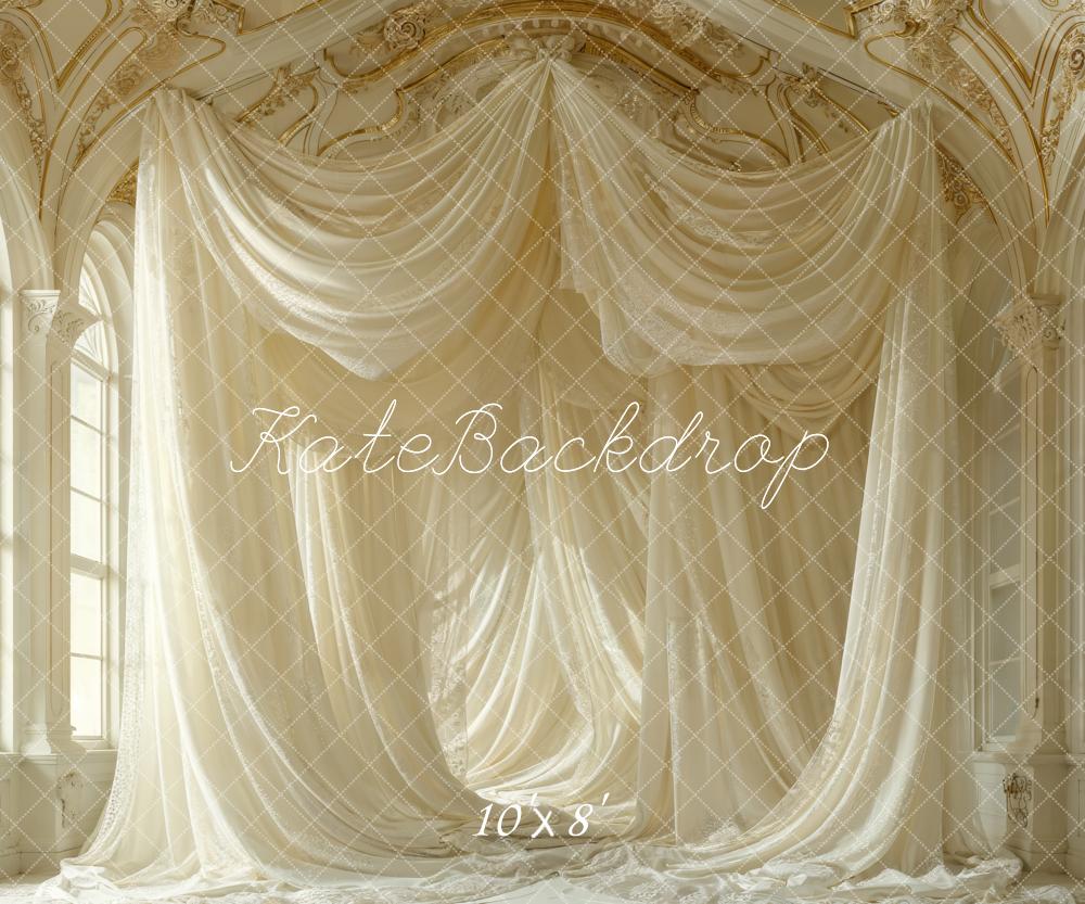 Kate Palais Rideau Fenêtre Chambre Toile de fond conçue par Chain Photographie - Kate Backdrop FR