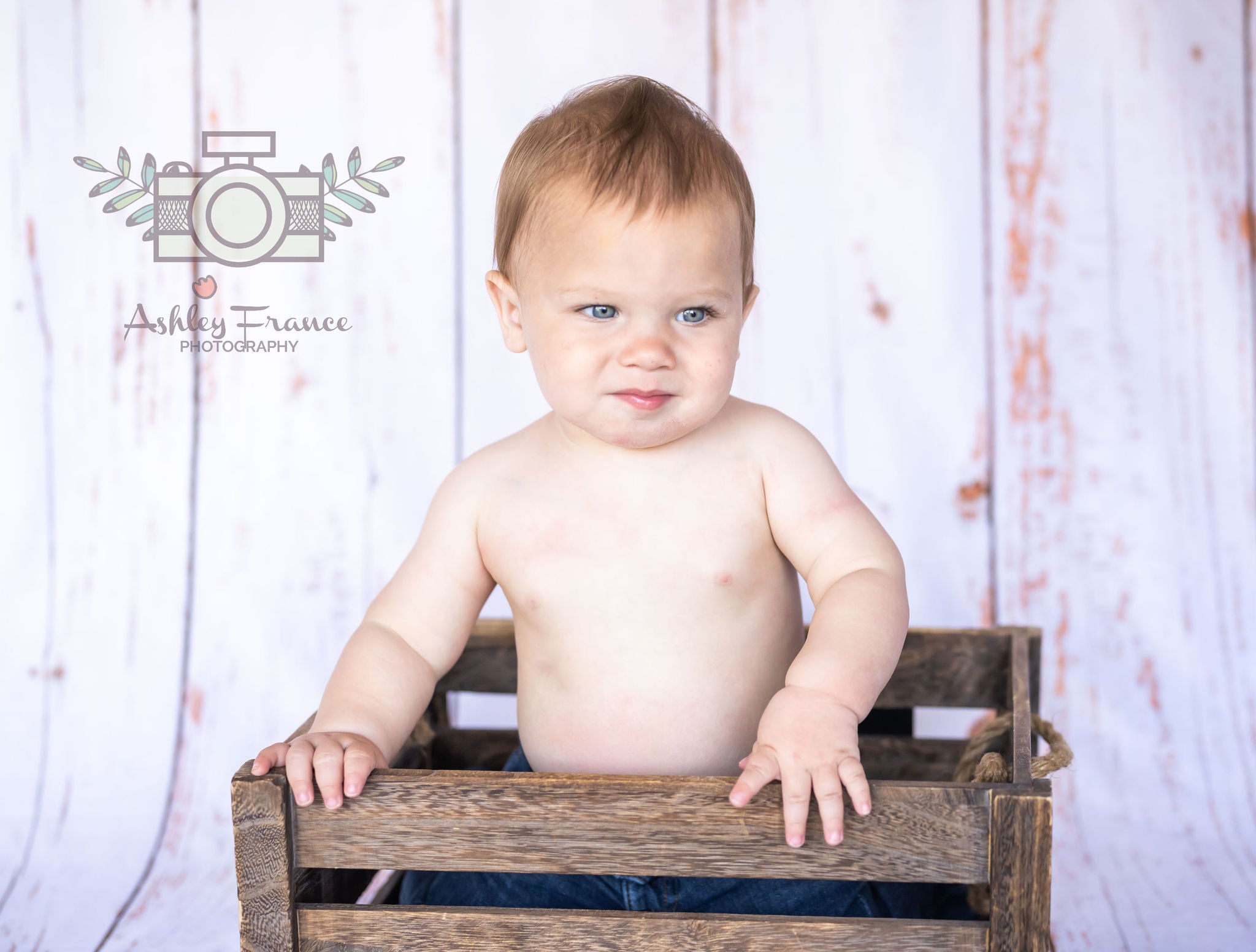 Kate Vieux Bois Blanc Sol Toile de fond conçue par Kate Image - Kate Backdrop FR