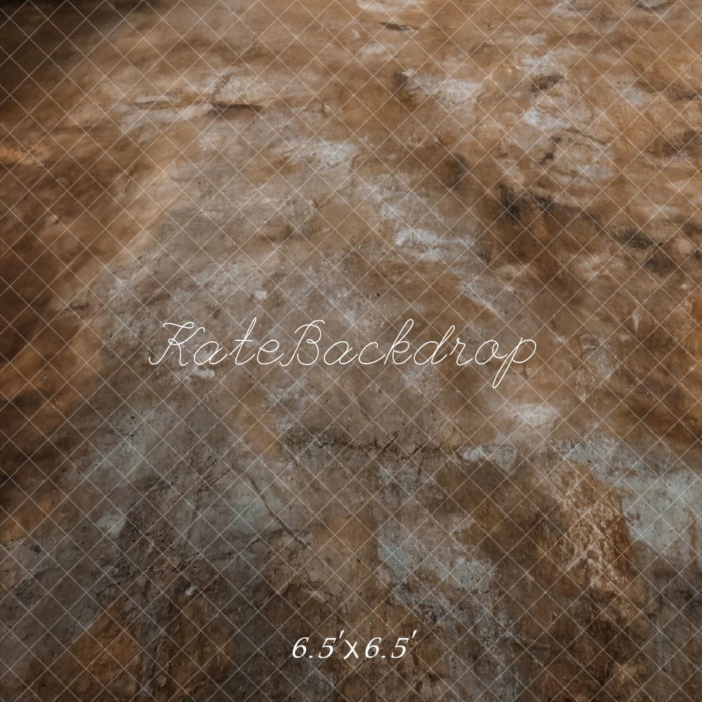 Kate Abstrait Marron Dégradé Texture Sol Toile de fond conçue par Kate Image - Kate Backdrop FR