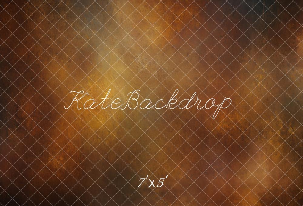 Kate Abstrait Texture Marron foncé Orange Toile de fond conçue par Kate Image - Kate Backdrop FR