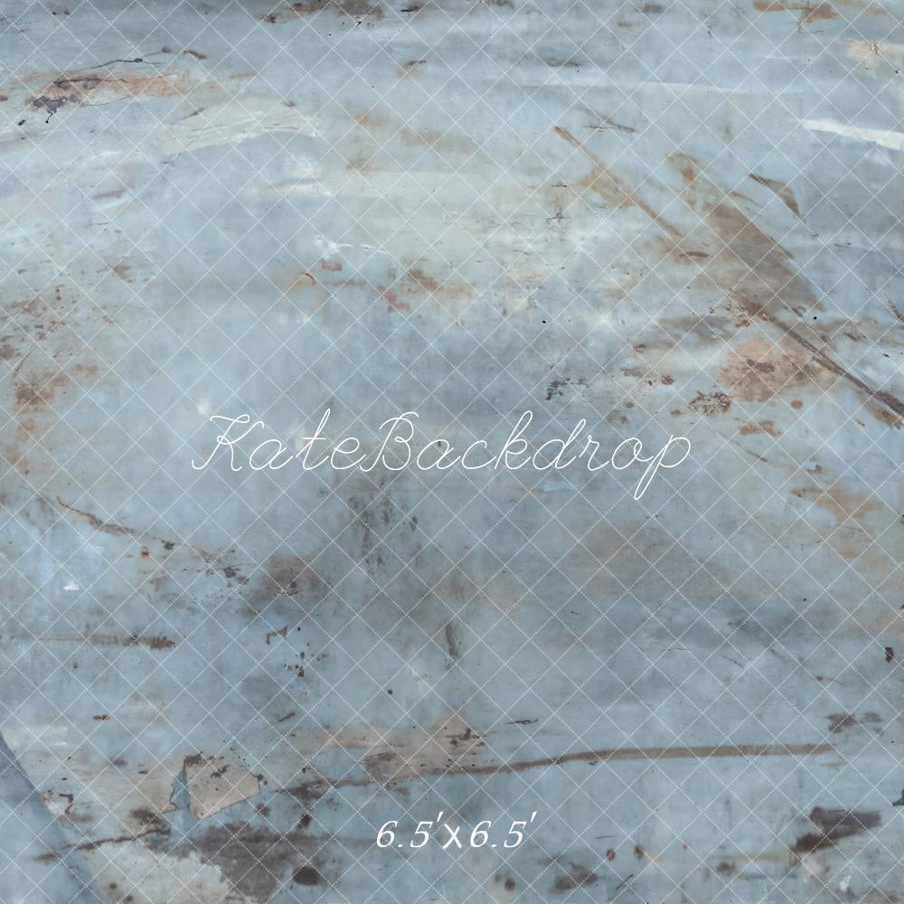 Kate Texture Gris Bleu Sol Toile de fond conçue par Kate Image - Kate Backdrop FR