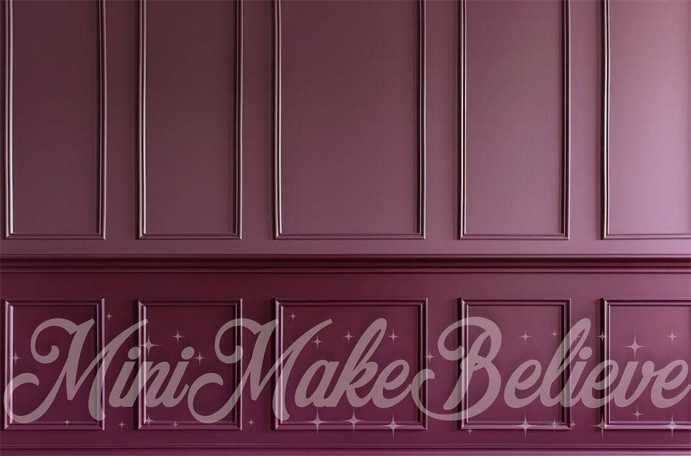 Kate Fête des mères Mauve Violet Mur Toile de fond conçue par Mini MakeBelieve - Kate Backdrop FR