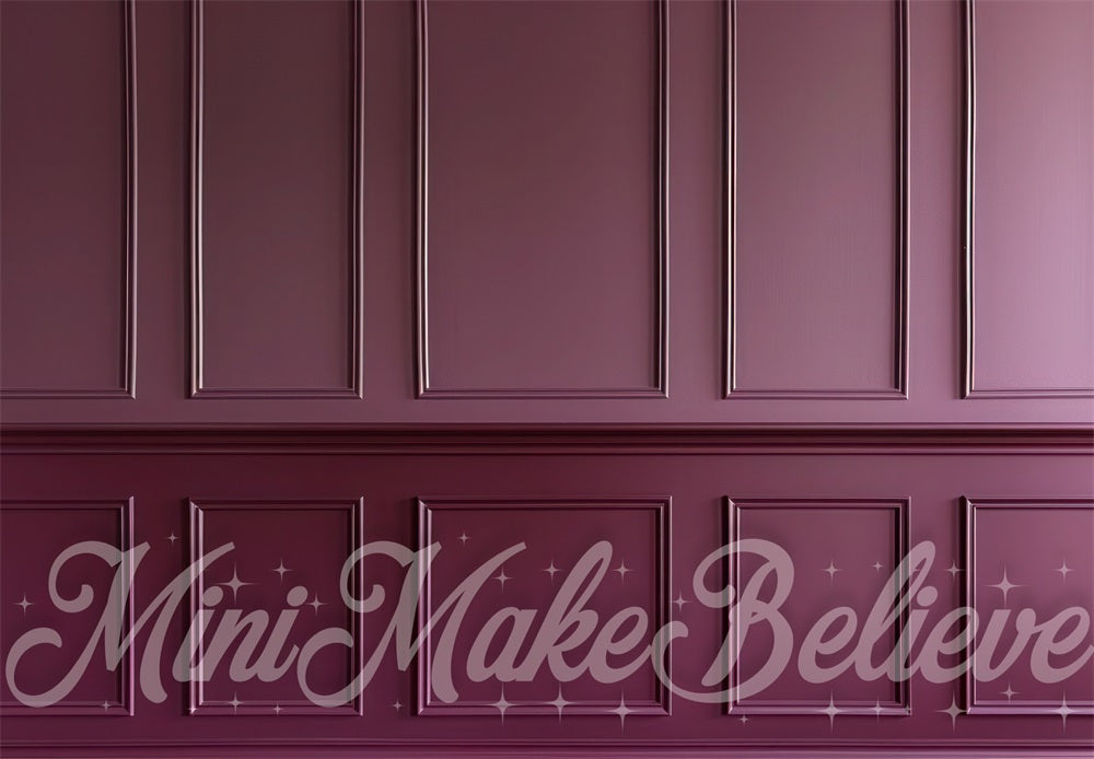 Kate Fête des mères Mauve Violet Mur Toile de fond conçue par Mini MakeBelieve - Kate Backdrop FR