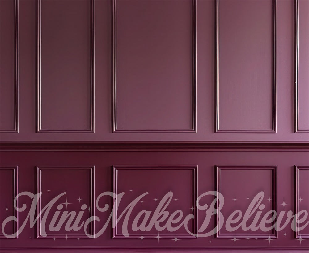 Kate Fête des mères Mauve Violet Mur Toile de fond conçue par Mini MakeBelieve - Kate Backdrop FR