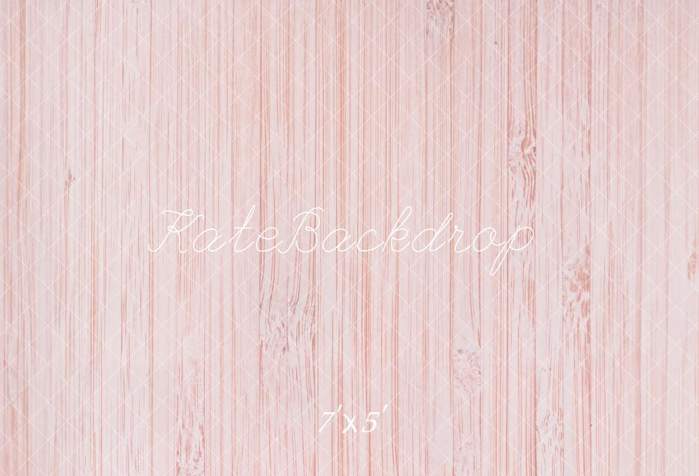 Kate Rayure Rose Parquet Sol Toile de fond conçue par Kate Image - Kate Backdrop FR