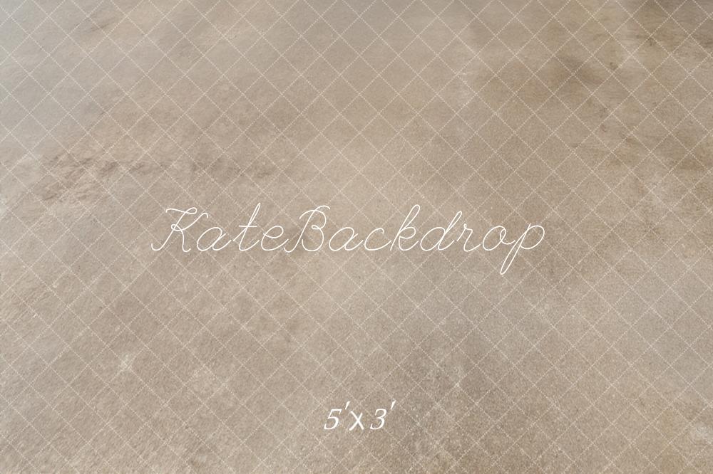 Kate Texture Brun clair Sol en ciment Toile de fond conçue par Kate Image - Kate Backdrop FR