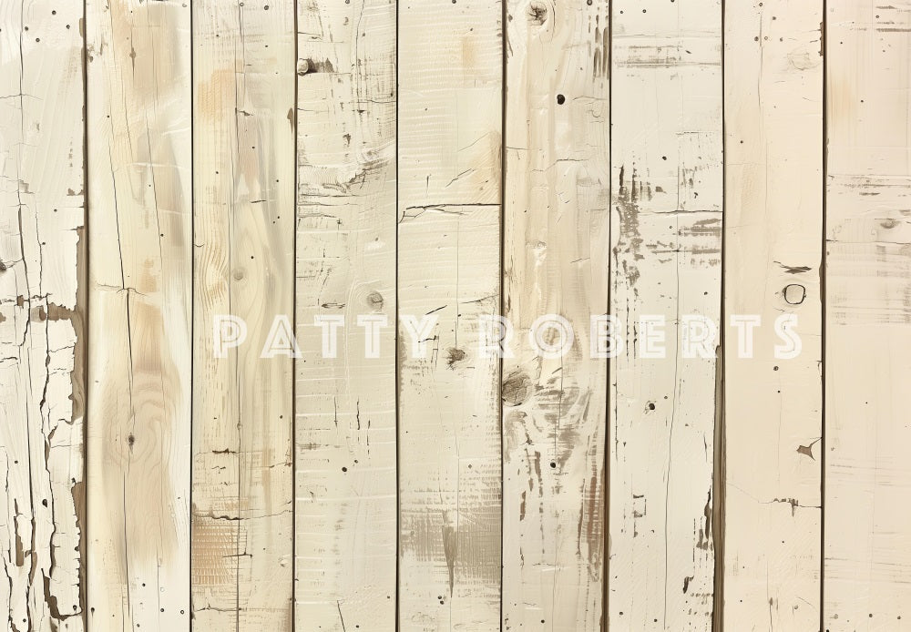 Kate Ancien Crème Sol en bois Toile de fond conçue par Patty Robert - Kate Backdrop FR