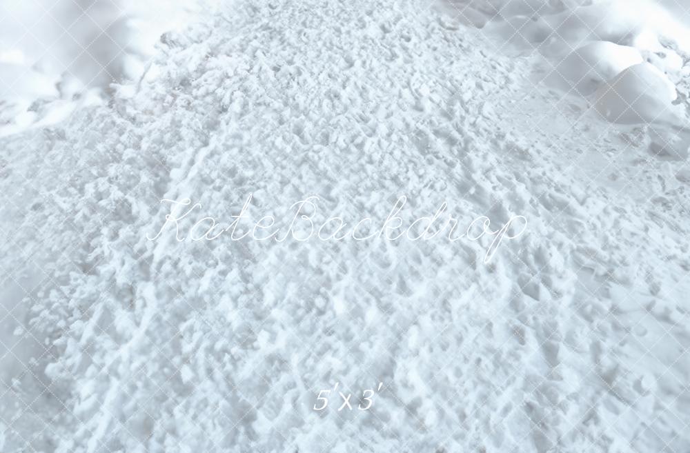 Kate Hiver Blanc Neige Sol Toile de fond conçue par Kate Image - Kate Backdrop FR