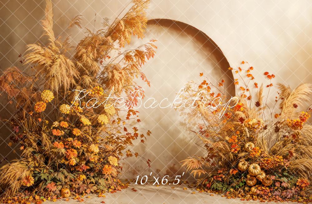 Kate Automne Beaux-Arts Fleur Arche Bohème Toile de fond conçue par Emetselch - Kate Backdrop FR