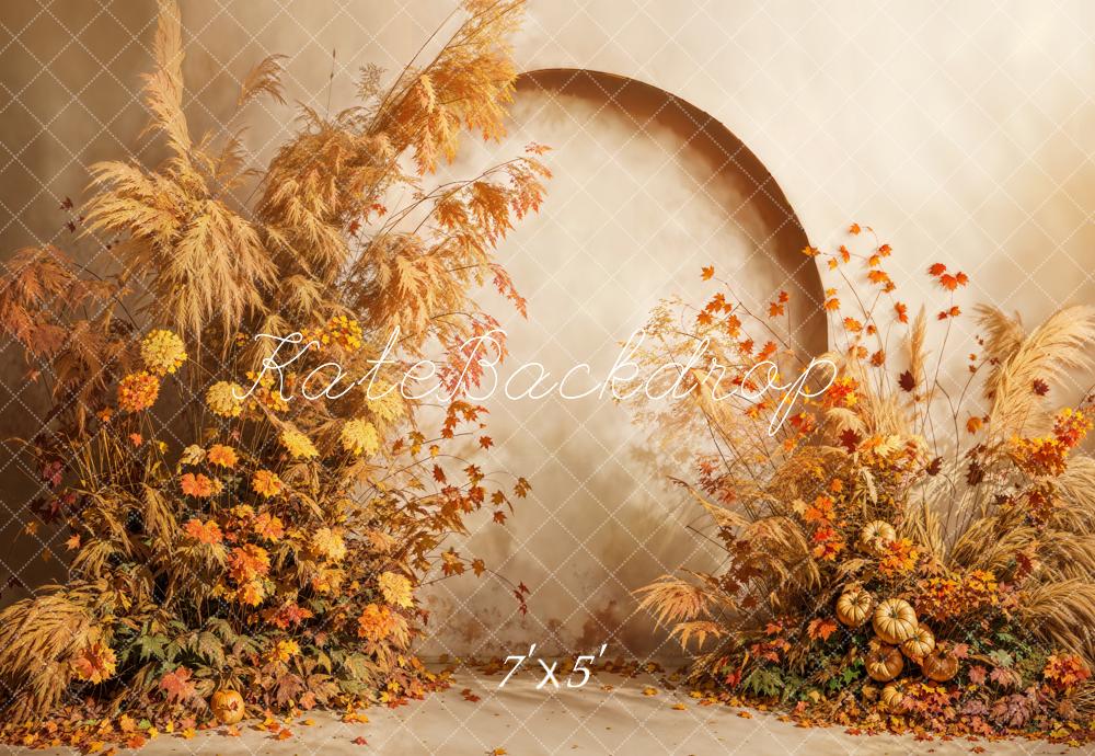 Kate Automne Beaux-Arts Fleur Arche Bohème Toile de fond conçue par Emetselch - Kate Backdrop FR