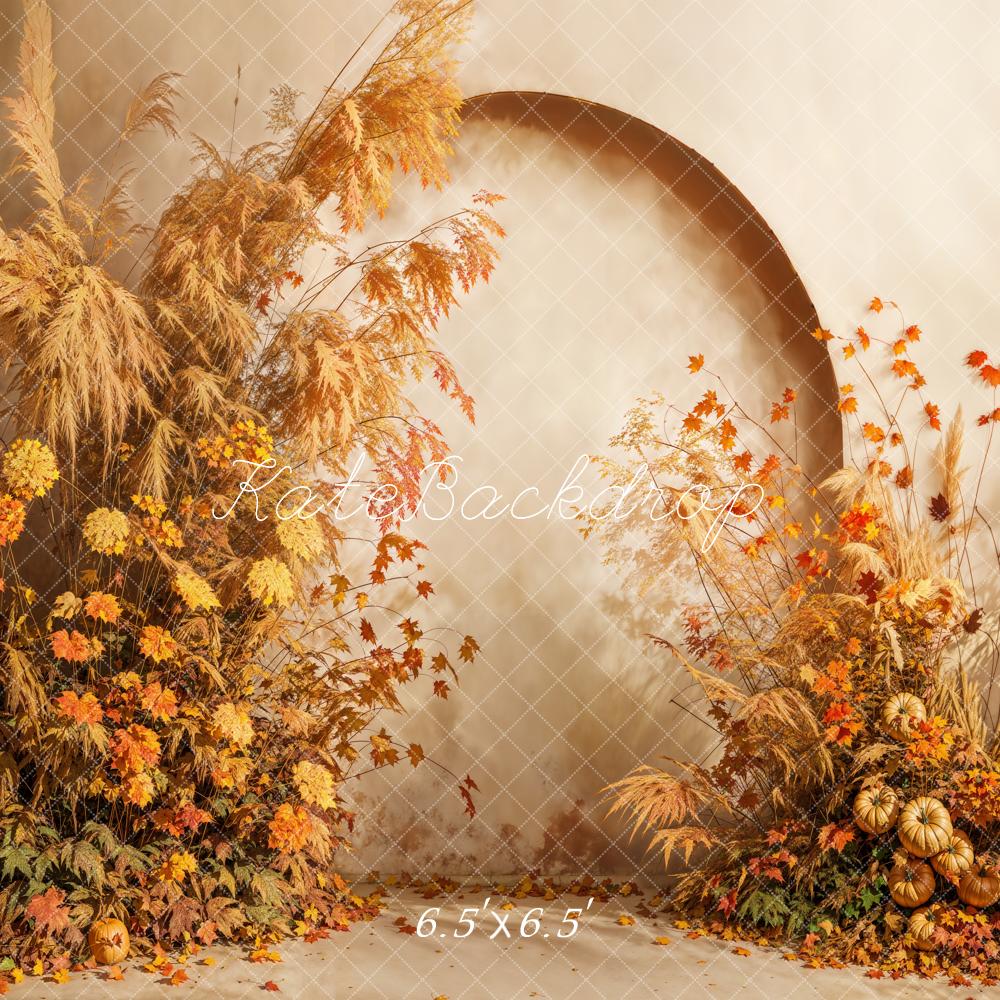 Kate Automne Beaux-Arts Fleur Arche Bohème Toile de fond conçue par Emetselch - Kate Backdrop FR