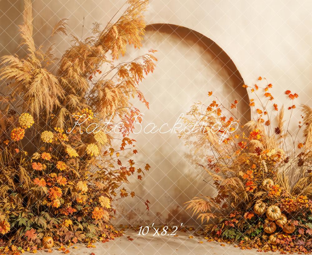 Kate Automne Beaux-Arts Fleur Arche Bohème Toile de fond conçue par Emetselch - Kate Backdrop FR