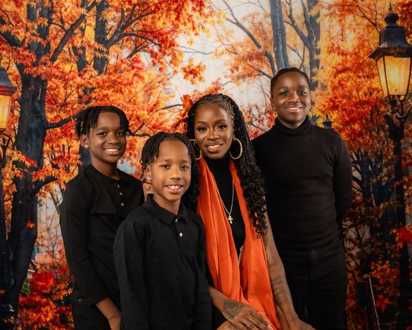 Kate Automne Forêt d'érables Chemin Toile de fond conçue par Emetselch - Kate Backdrop FR