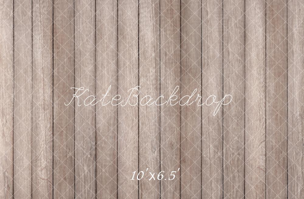 Kate Marron clair Parquet Sol en bois Toile de fond conçue par Kate Image - Kate Backdrop FR