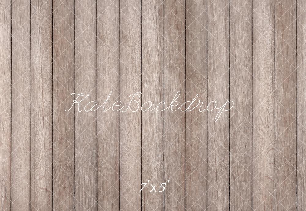 Kate Marron clair Parquet Sol en bois Toile de fond conçue par Kate Image - Kate Backdrop FR
