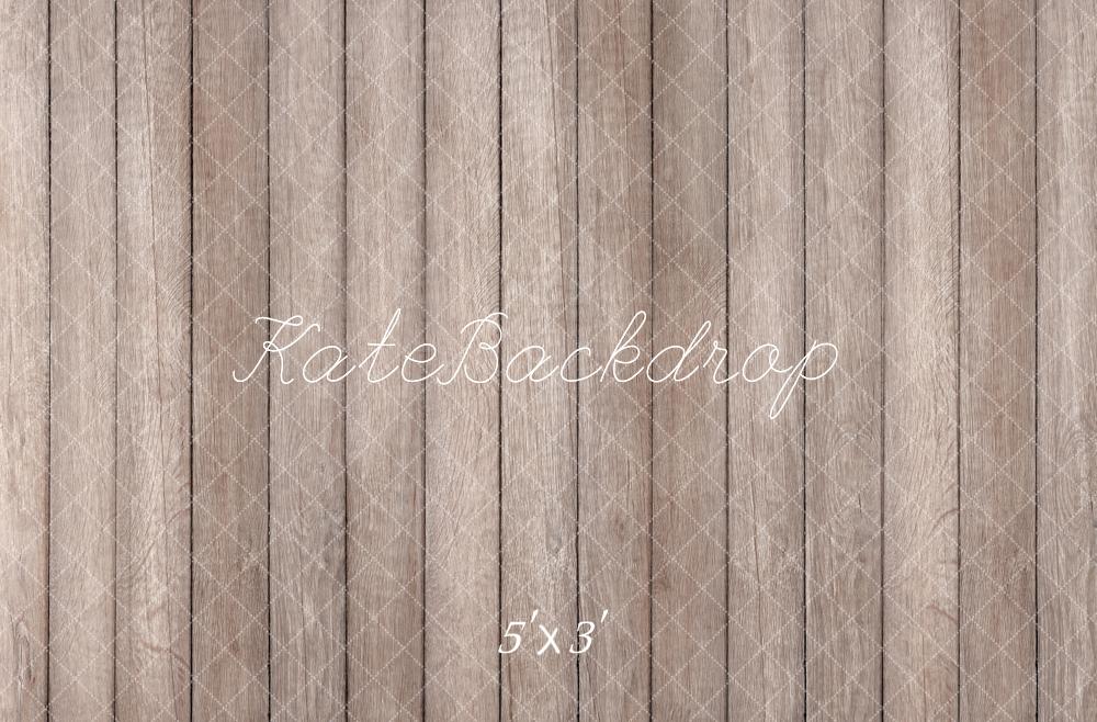 Kate Marron clair Parquet Sol en bois Toile de fond conçue par Kate Image - Kate Backdrop FR