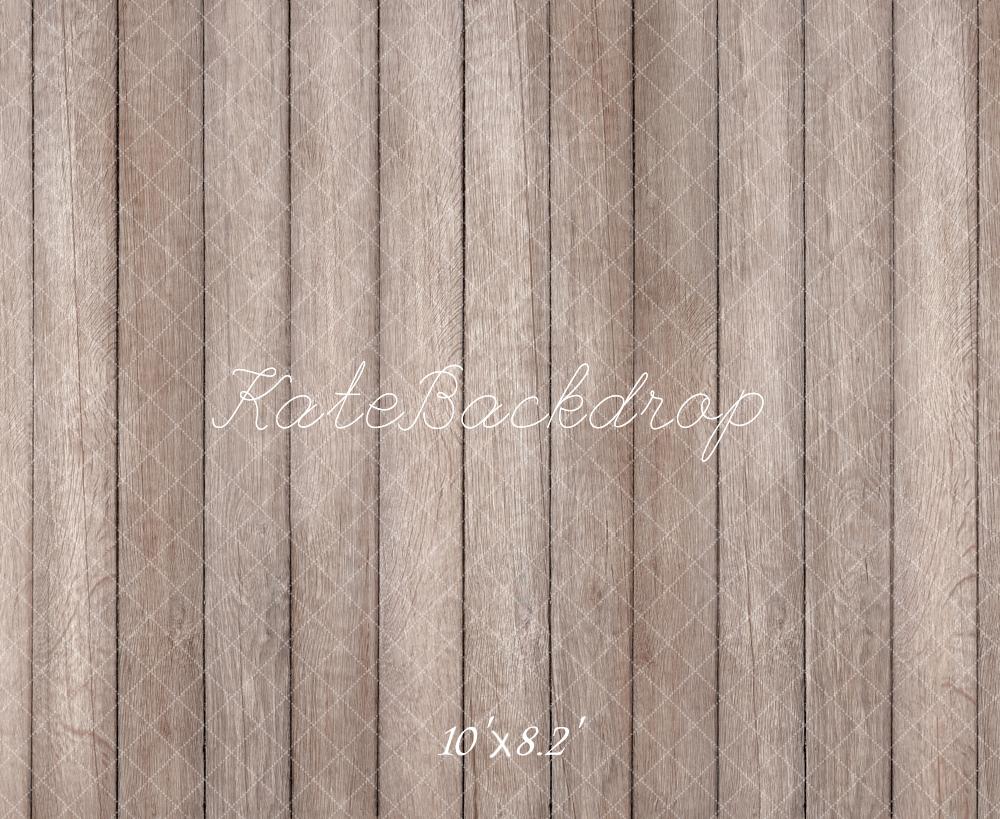 Kate Marron clair Parquet Sol en bois Toile de fond conçue par Kate Image - Kate Backdrop FR