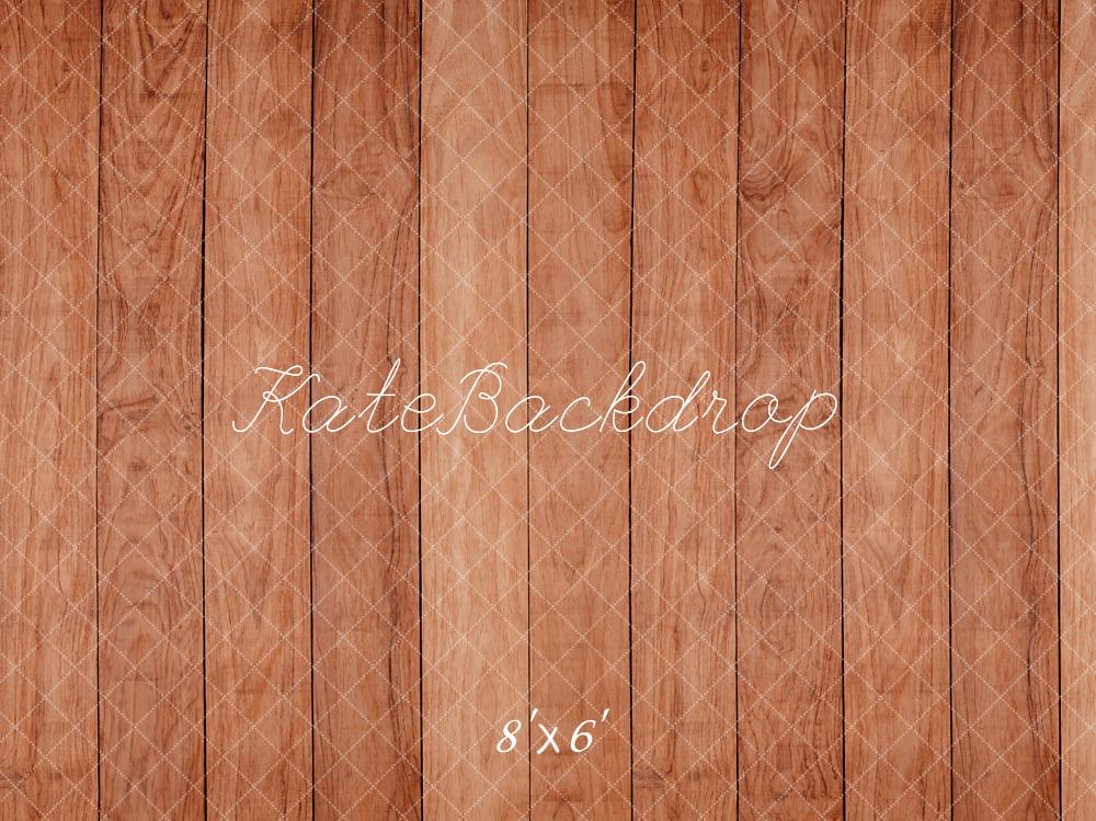 Kate Orange Parquet Sol en bois Toile de fond conçue par Kate Image - Kate Backdrop FR