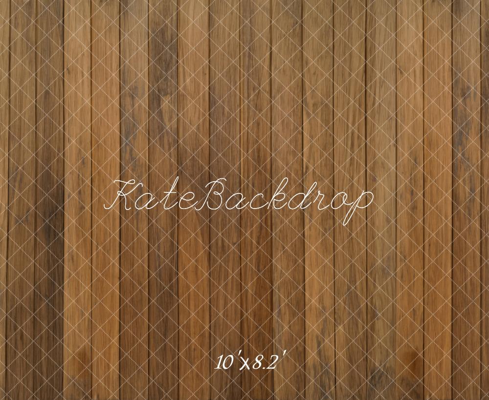 Kate Brun clair Parquet Bois Sol Toile de fond conçue par Kate Image - Kate Backdrop FR