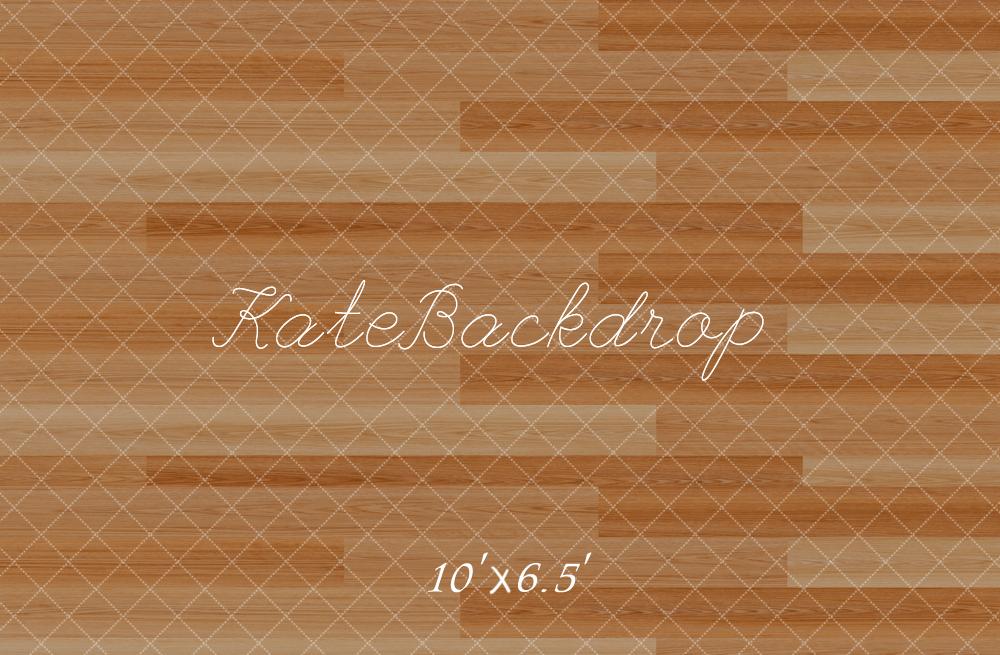 Kate Marron clair Parquet Sol Toile de fond conçue par Kate Image - Kate Backdrop FR