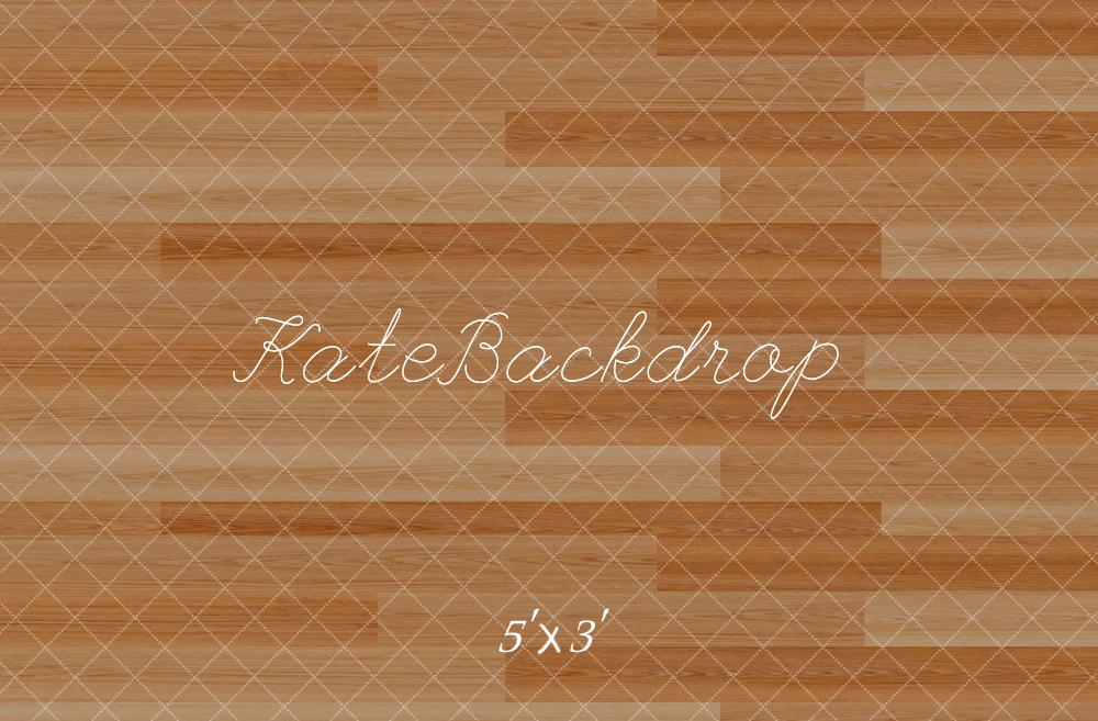 Kate Marron clair Parquet Sol Toile de fond conçue par Kate Image - Kate Backdrop FR