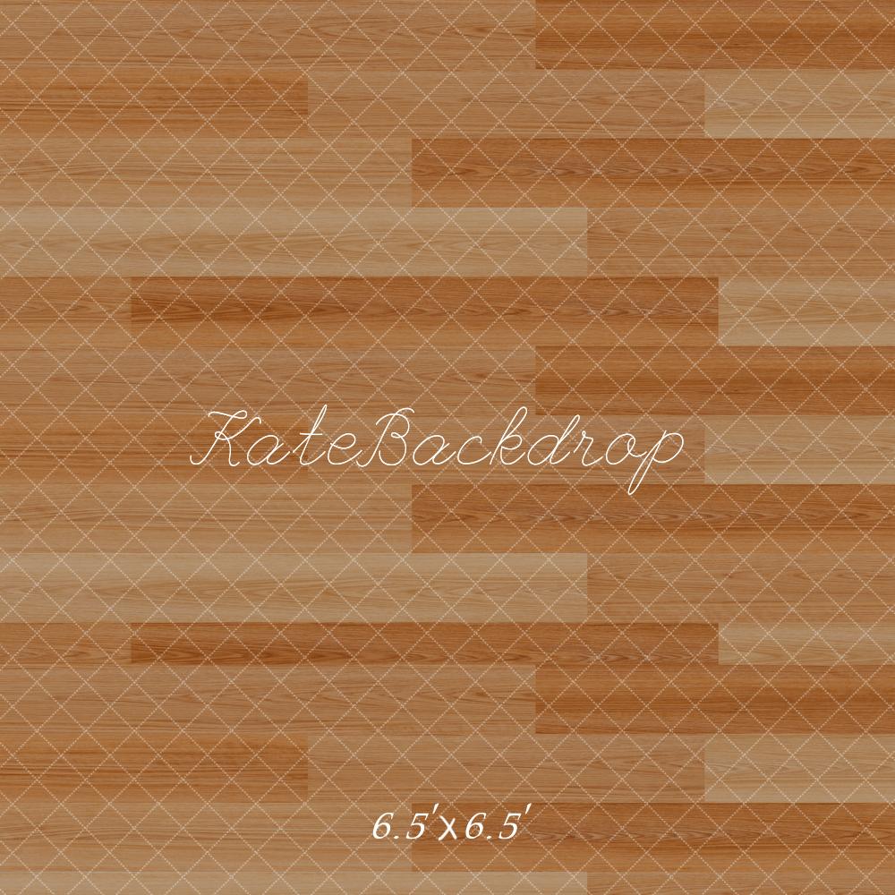 Kate Marron clair Parquet Sol Toile de fond conçue par Kate Image - Kate Backdrop FR