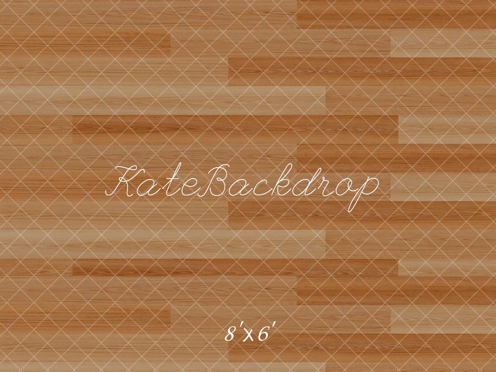 Kate Marron clair Parquet Sol Toile de fond conçue par Kate Image - Kate Backdrop FR