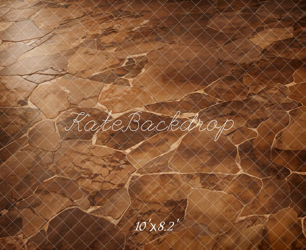 Kate Brun Pavé Marbre Sol Toile de fond conçue par Emetselch - Kate Backdrop FR