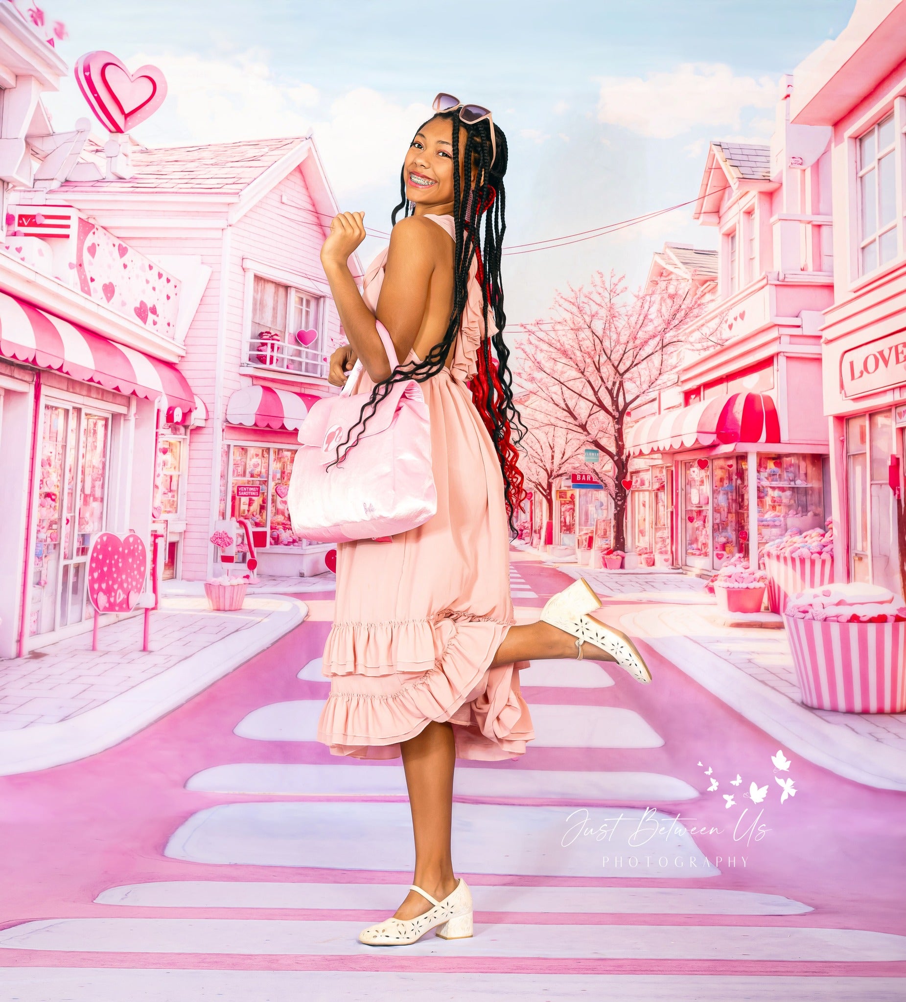 Kate Rose Amour Rue Magasin Toile de fond conçue par Emetselch - Kate Backdrop FR