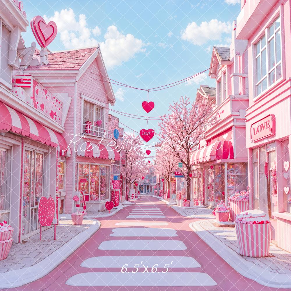 Kate Rose Amour Rue Magasin Toile de fond conçue par Emetselch - Kate Backdrop FR