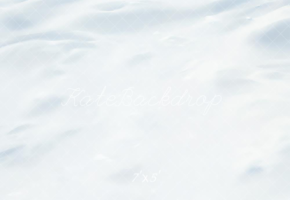 Kate Neige Extérieur Hiver Sol Toile de fond conçue par Emetselch - Kate Backdrop FR