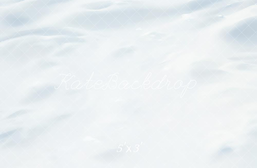 Kate Neige Extérieur Hiver Sol Toile de fond conçue par Emetselch - Kate Backdrop FR