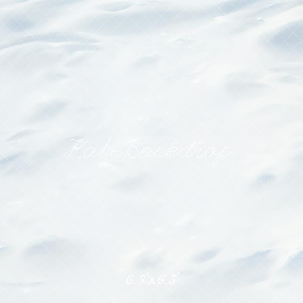 Kate Neige Extérieur Hiver Sol Toile de fond conçue par Emetselch - Kate Backdrop FR