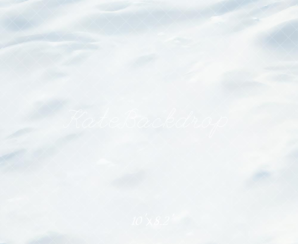 Kate Neige Extérieur Hiver Sol Toile de fond conçue par Emetselch - Kate Backdrop FR