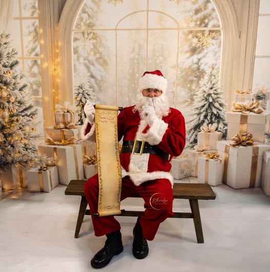 Kate Blanc Arche Fenêtre Sapin de Noël Cadeaux Toile de fond conçue par Emetselch - Kate Backdrop FR