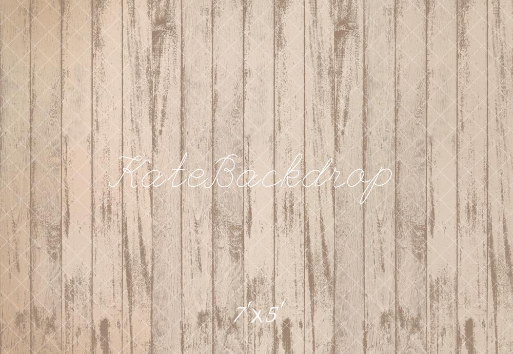Kate Rustique Vintage Parquet Mur Sol Toile de fond conçue par Kate Image - Kate Backdrop FR