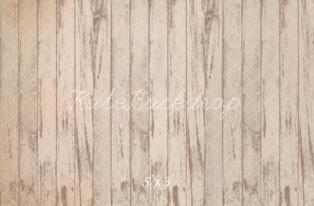 Kate Rustique Vintage Parquet Mur Sol Toile de fond conçue par Kate Image - Kate Backdrop FR