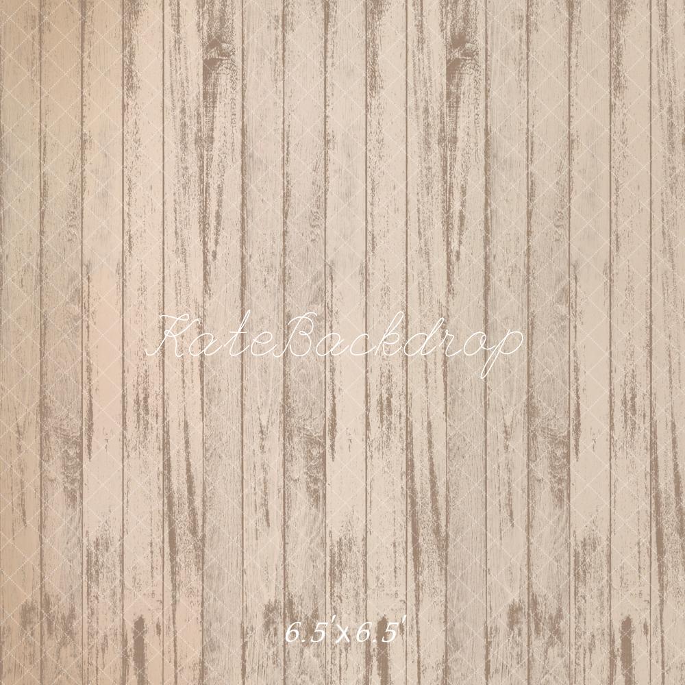 Kate Rustique Vintage Parquet Mur Sol Toile de fond conçue par Kate Image - Kate Backdrop FR
